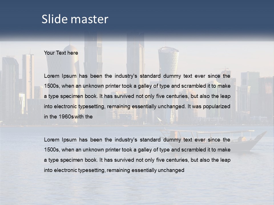 Power Home Industry PowerPoint Template