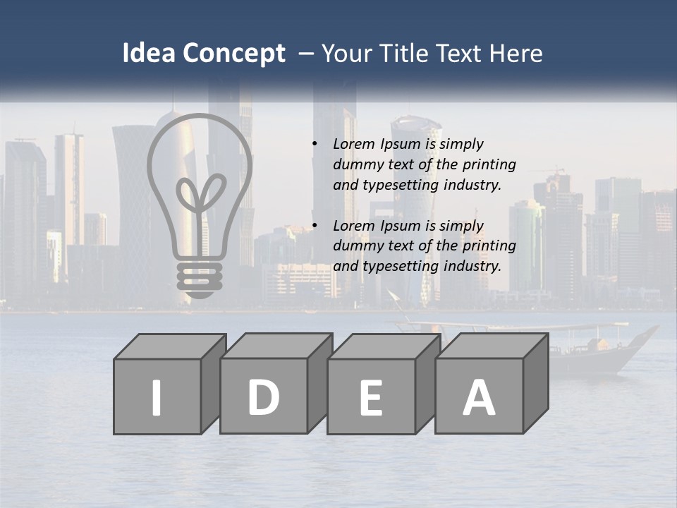 Power Home Industry PowerPoint Template