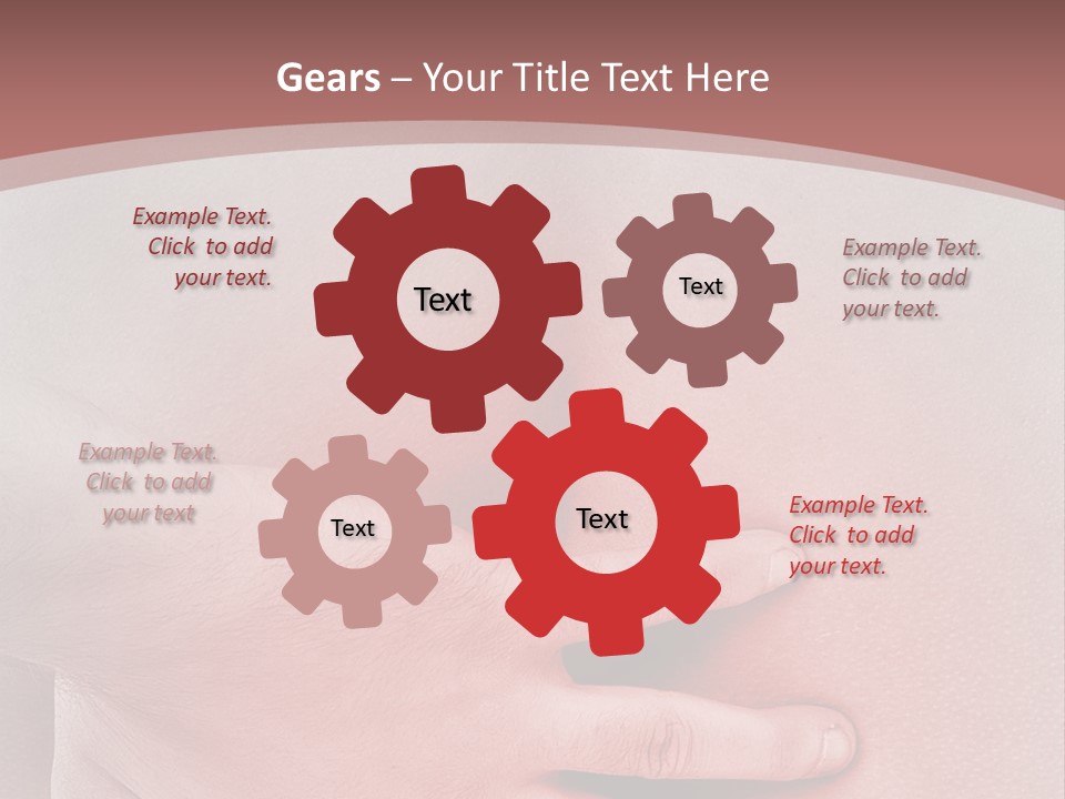 Temperature White Supply PowerPoint Template