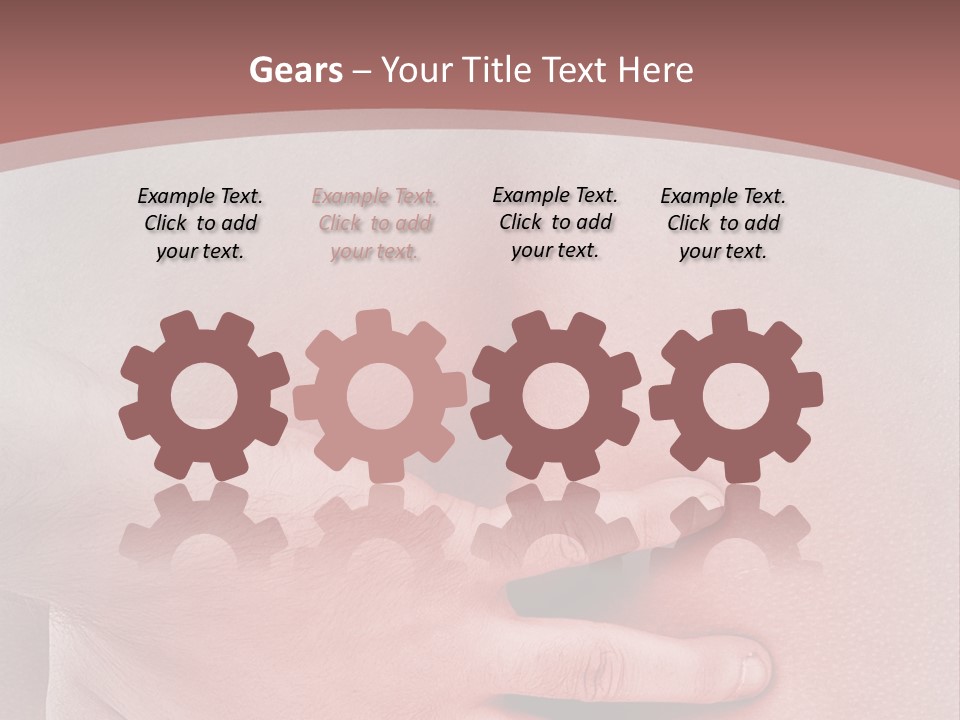 Temperature White Supply PowerPoint Template