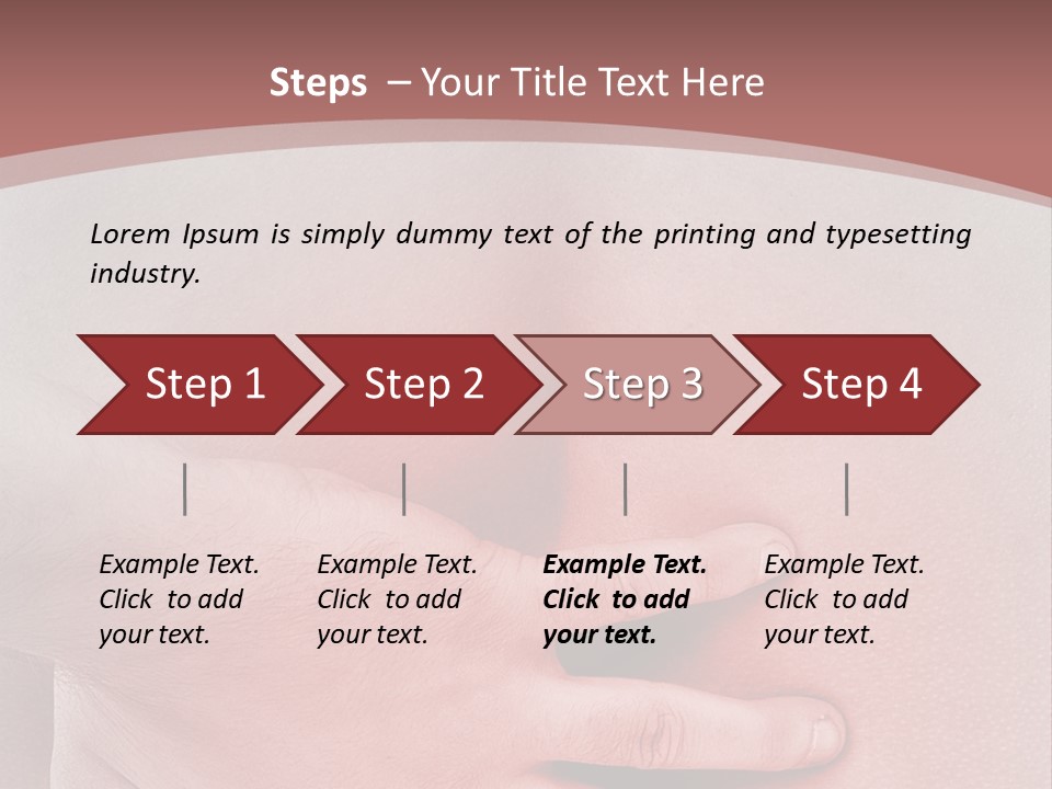 Temperature White Supply PowerPoint Template