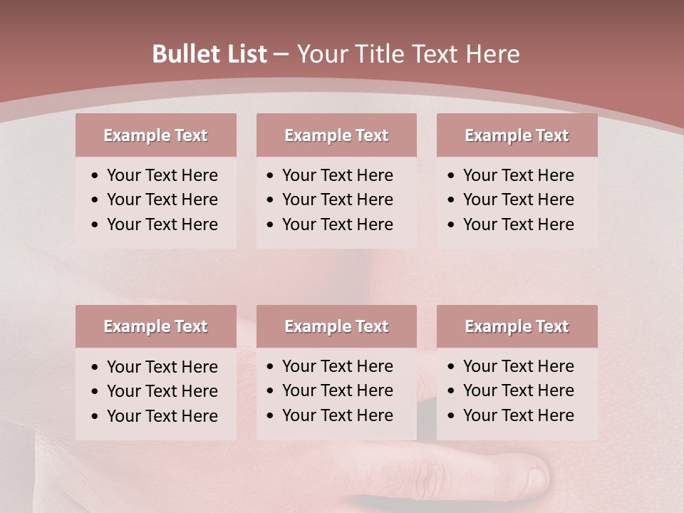Temperature White Supply PowerPoint Template