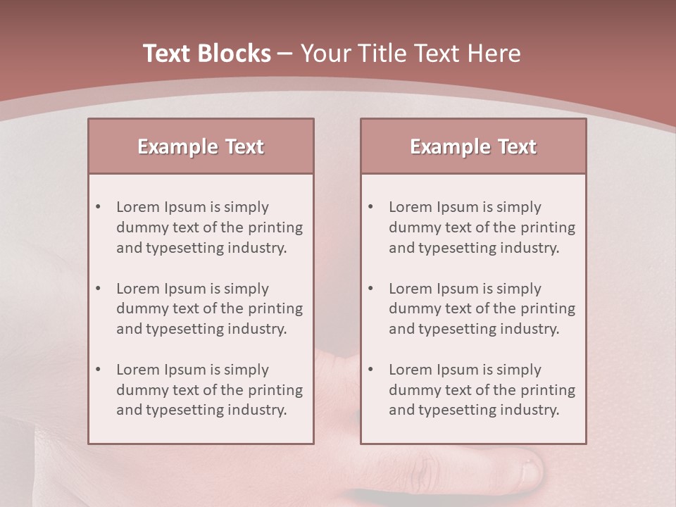 Temperature White Supply PowerPoint Template