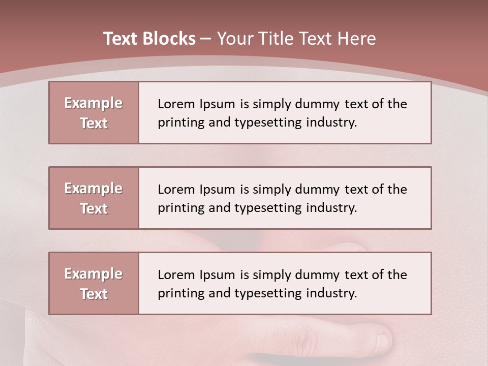 Temperature White Supply PowerPoint Template