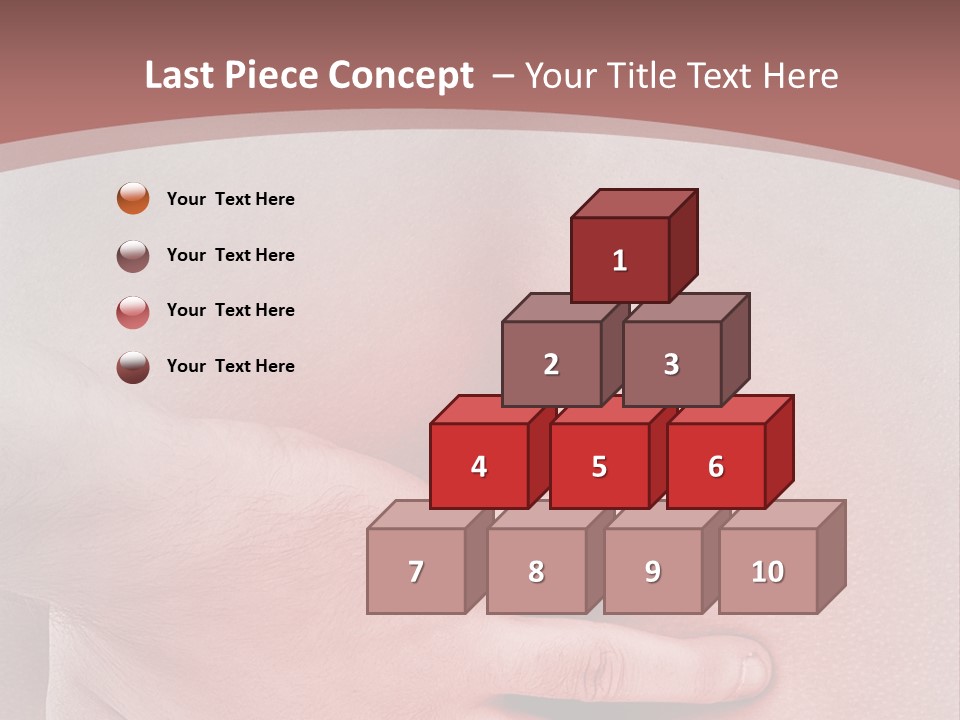 Temperature White Supply PowerPoint Template