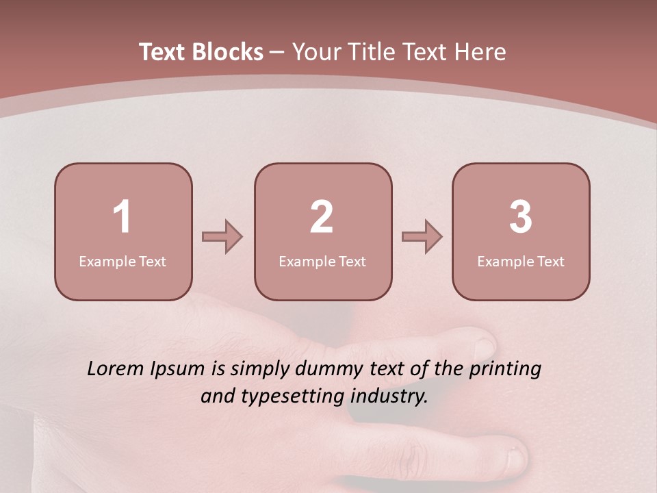 Temperature White Supply PowerPoint Template