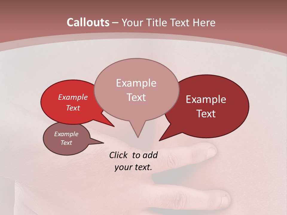 Temperature White Supply PowerPoint Template
