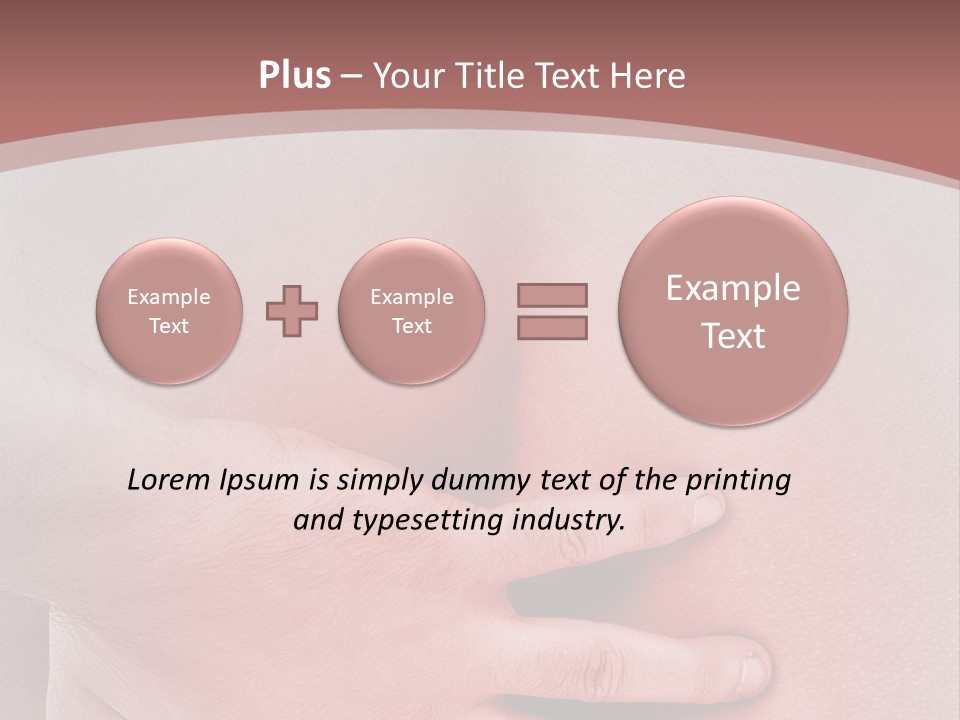 Temperature White Supply PowerPoint Template