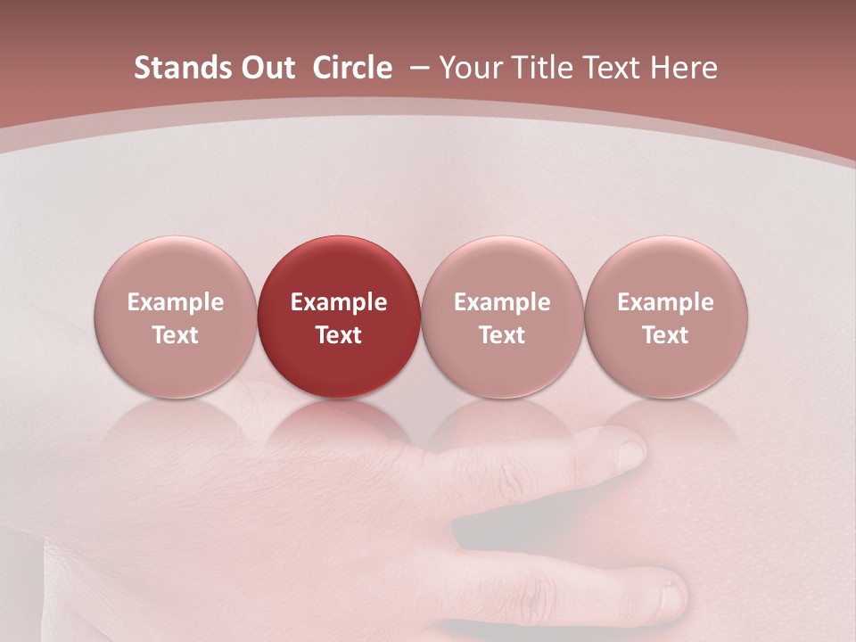 Temperature White Supply PowerPoint Template