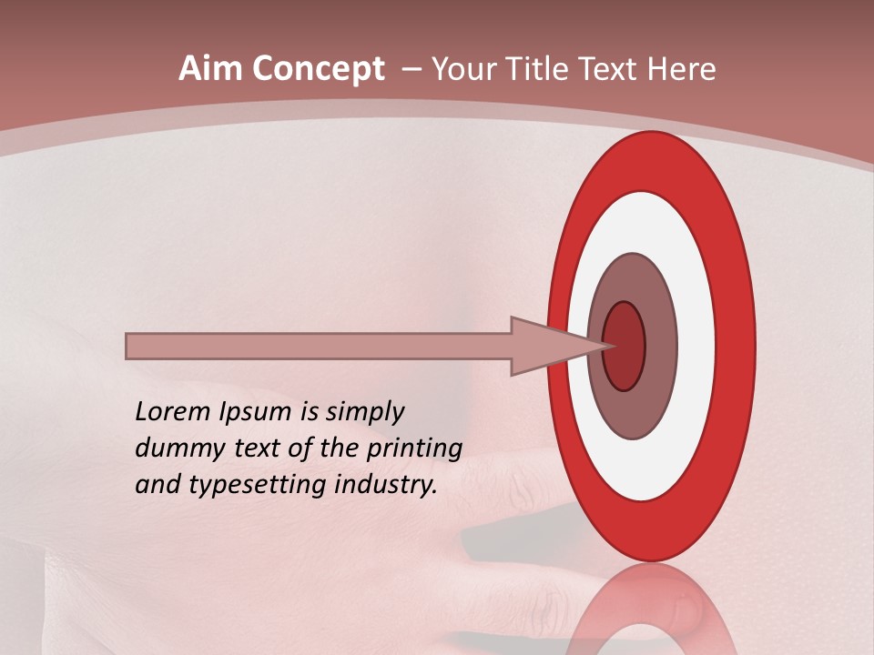 Temperature White Supply PowerPoint Template
