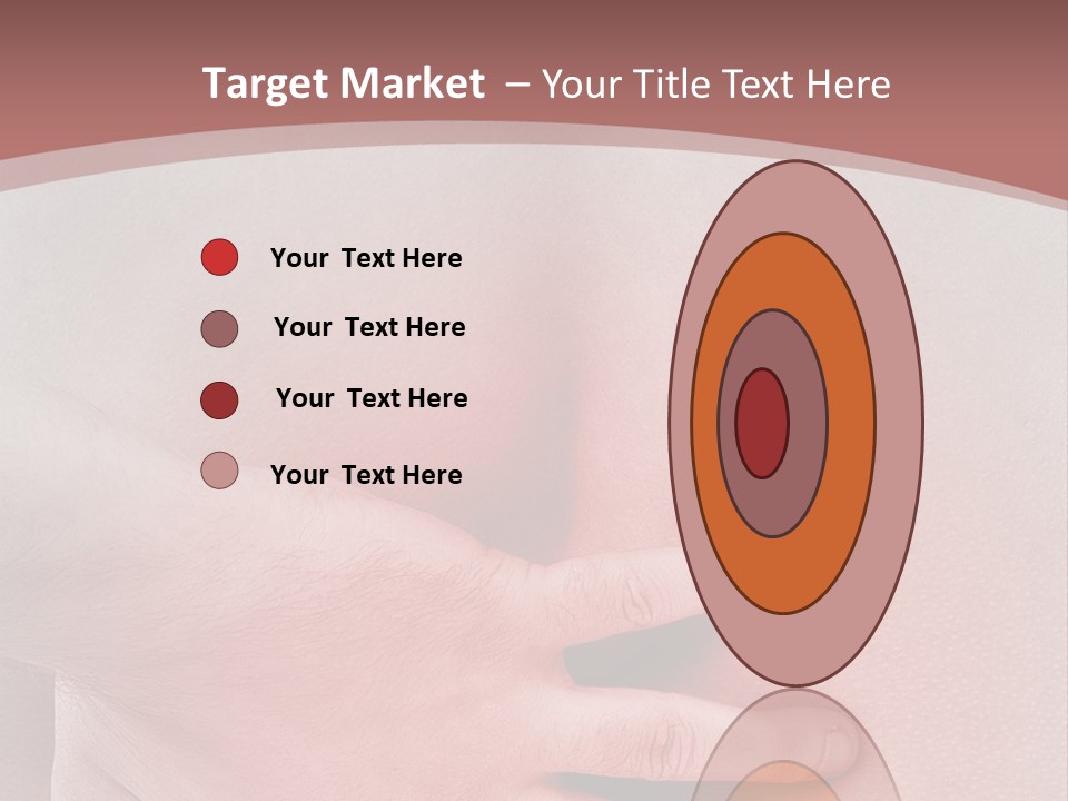 Temperature White Supply PowerPoint Template
