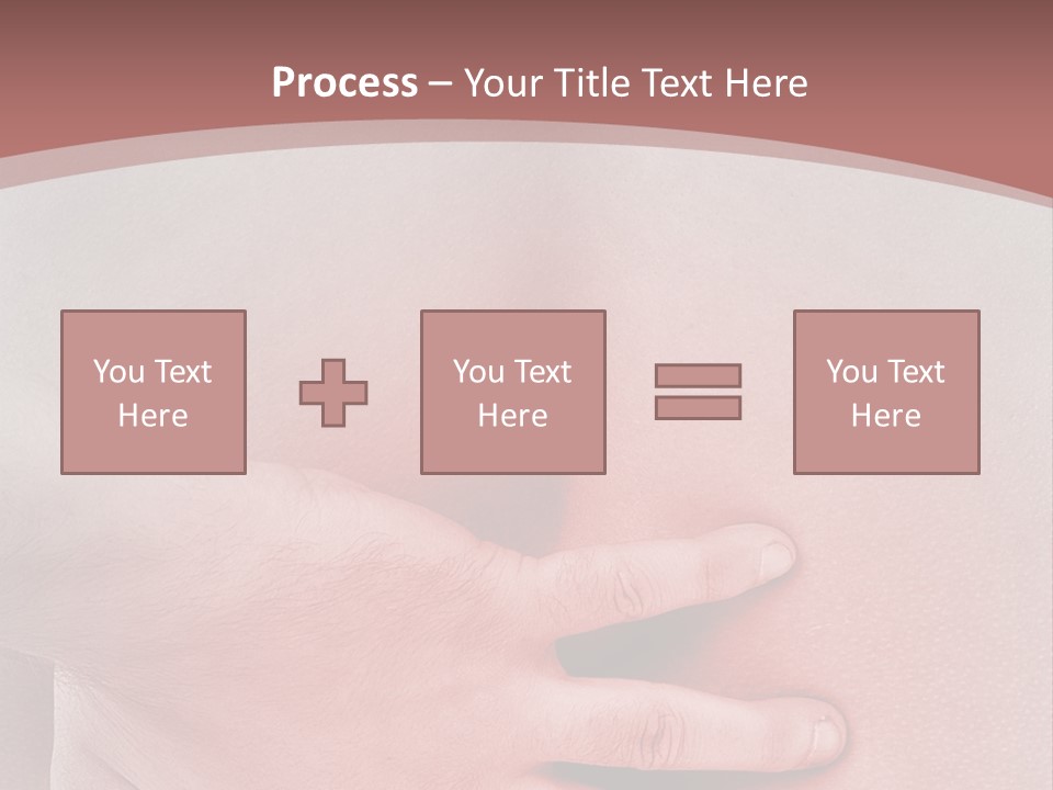 Temperature White Supply PowerPoint Template