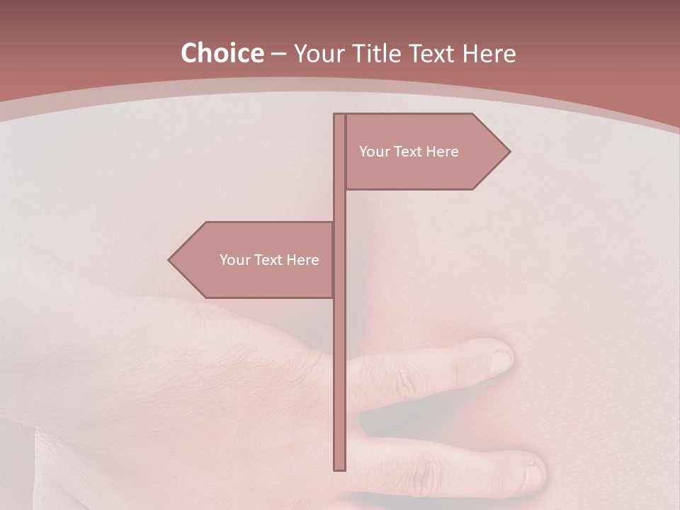 Temperature White Supply PowerPoint Template