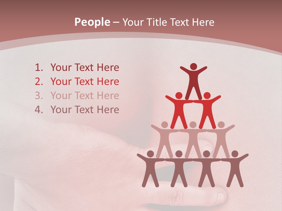Temperature White Supply PowerPoint Template
