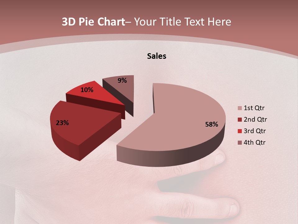 Temperature White Supply PowerPoint Template