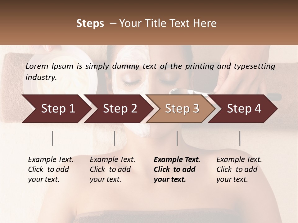 Industry White Supply PowerPoint Template