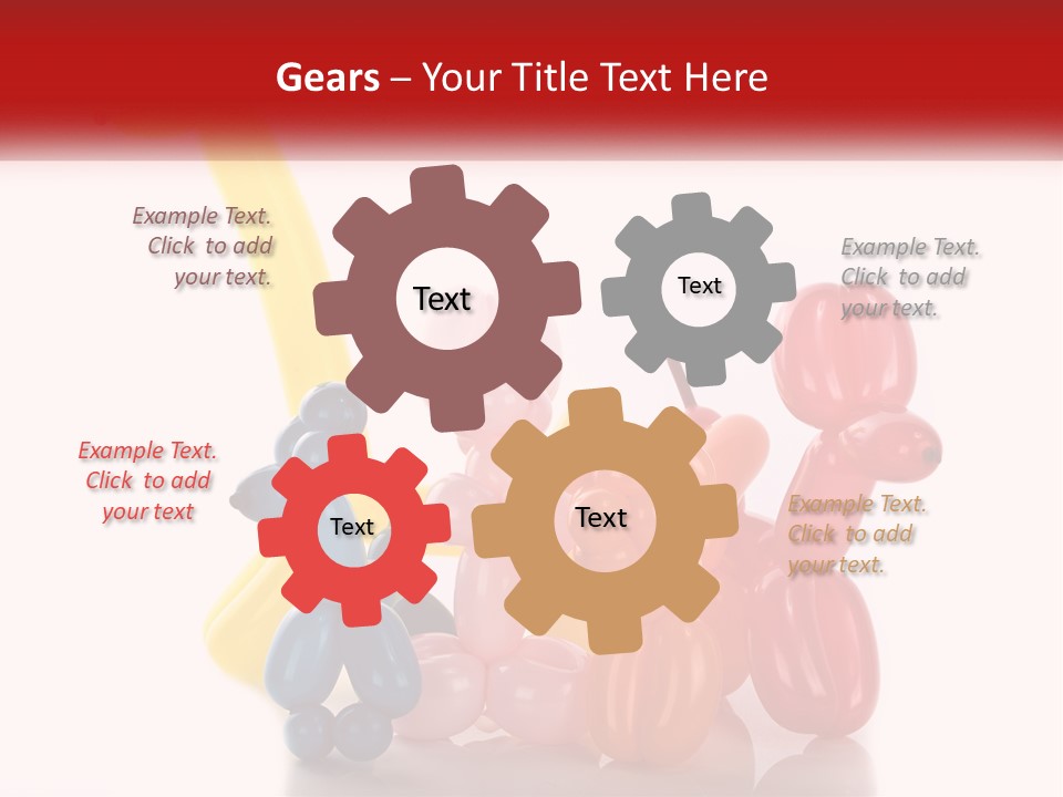 Cooling White Ventilation PowerPoint Template
