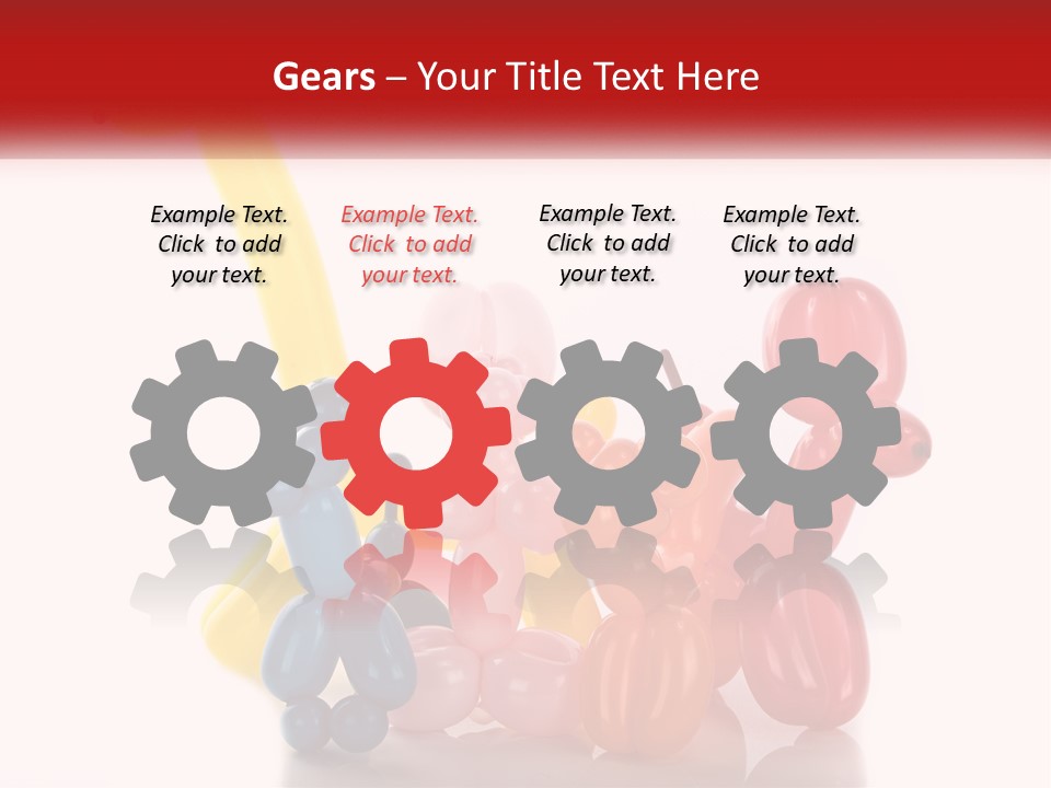 Cooling White Ventilation PowerPoint Template