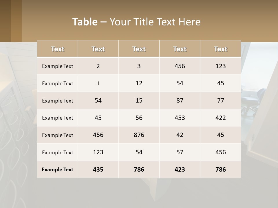Part Condition Heat PowerPoint Template