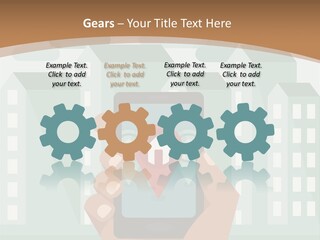 Conditioner Cold Remote PowerPoint Template