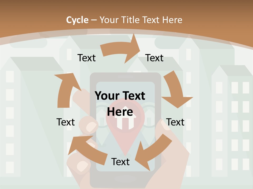 Conditioner Cold Remote PowerPoint Template