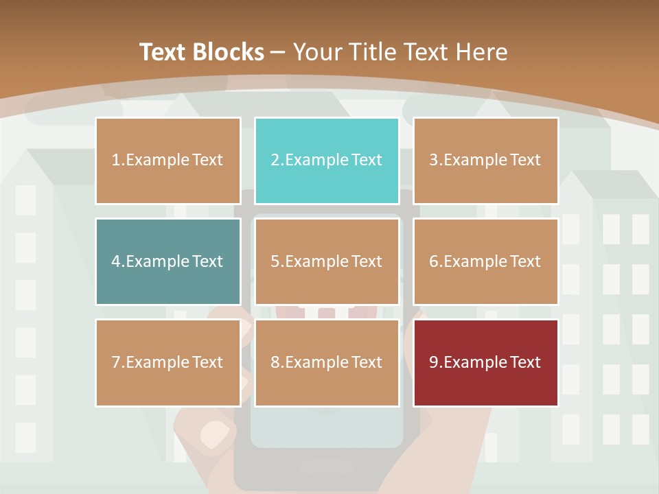 Conditioner Cold Remote PowerPoint Template