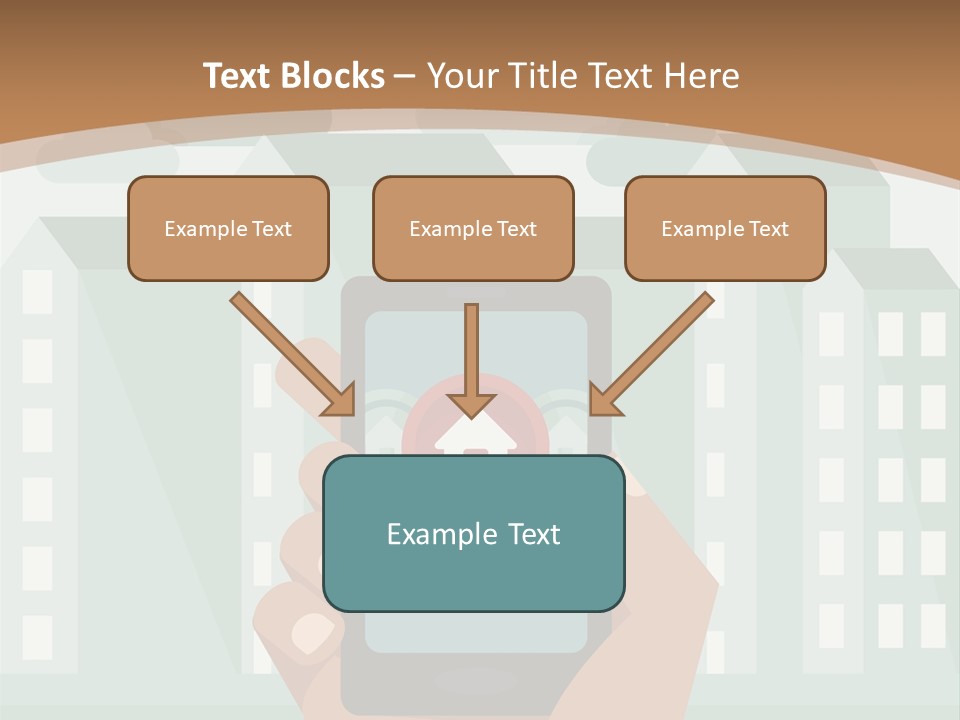 Conditioner Cold Remote PowerPoint Template