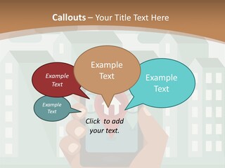Conditioner Cold Remote PowerPoint Template