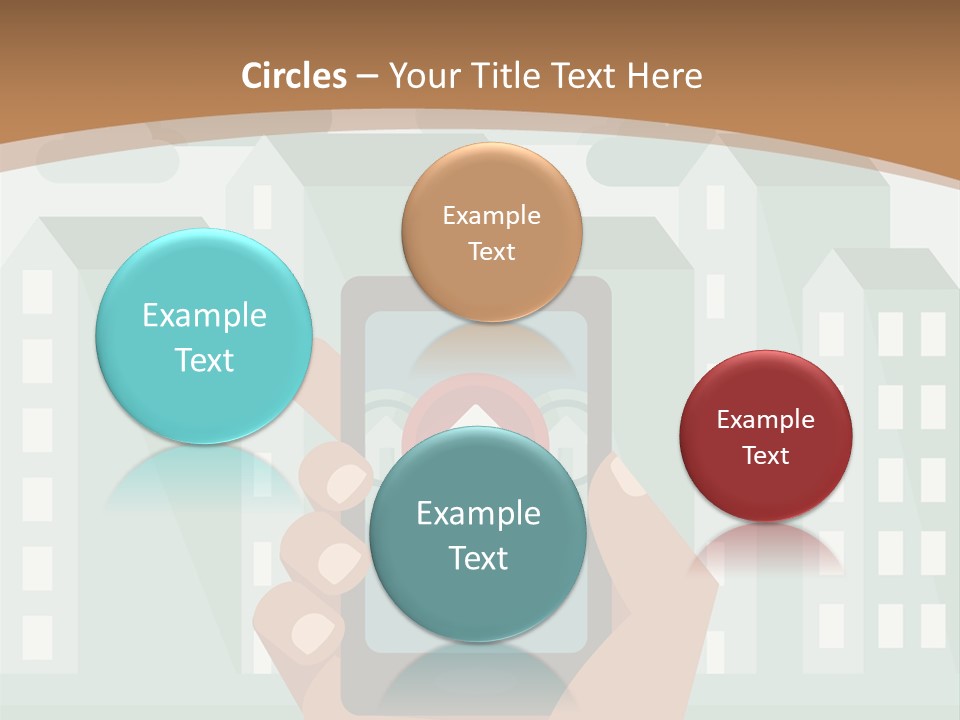 Conditioner Cold Remote PowerPoint Template