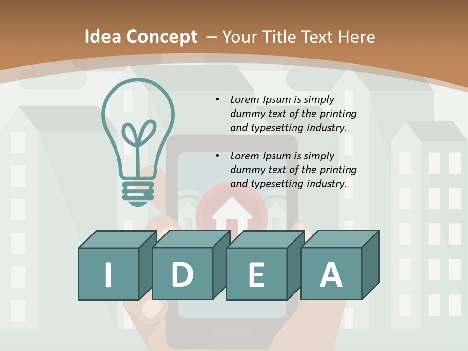 Conditioner Cold Remote PowerPoint Template