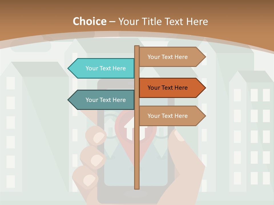 Conditioner Cold Remote PowerPoint Template