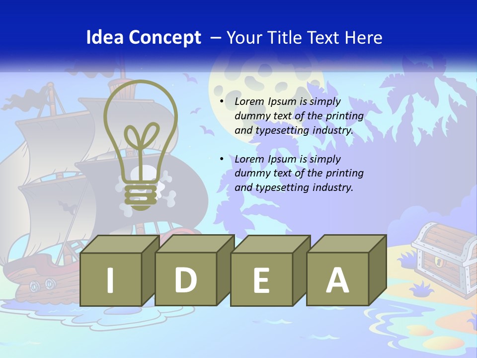 Home Unit Cool PowerPoint Template