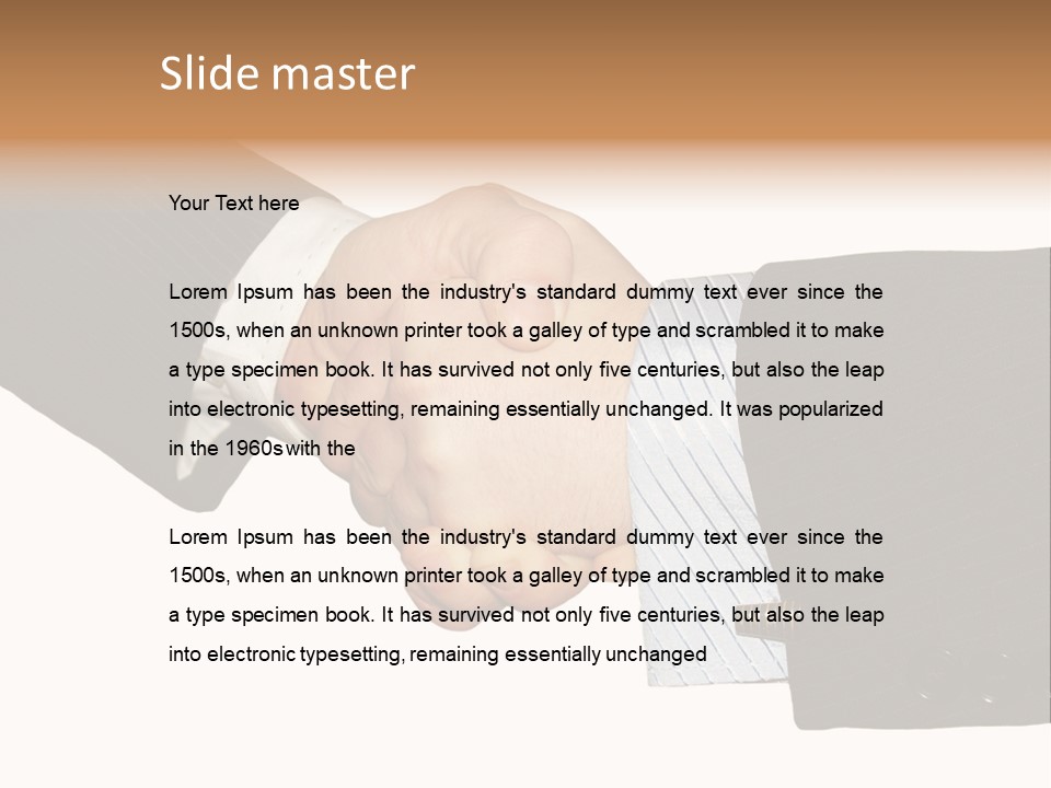 Equipment System Industry PowerPoint Template