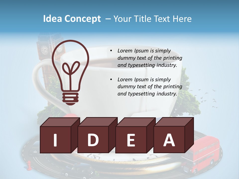 Switch Air White PowerPoint Template