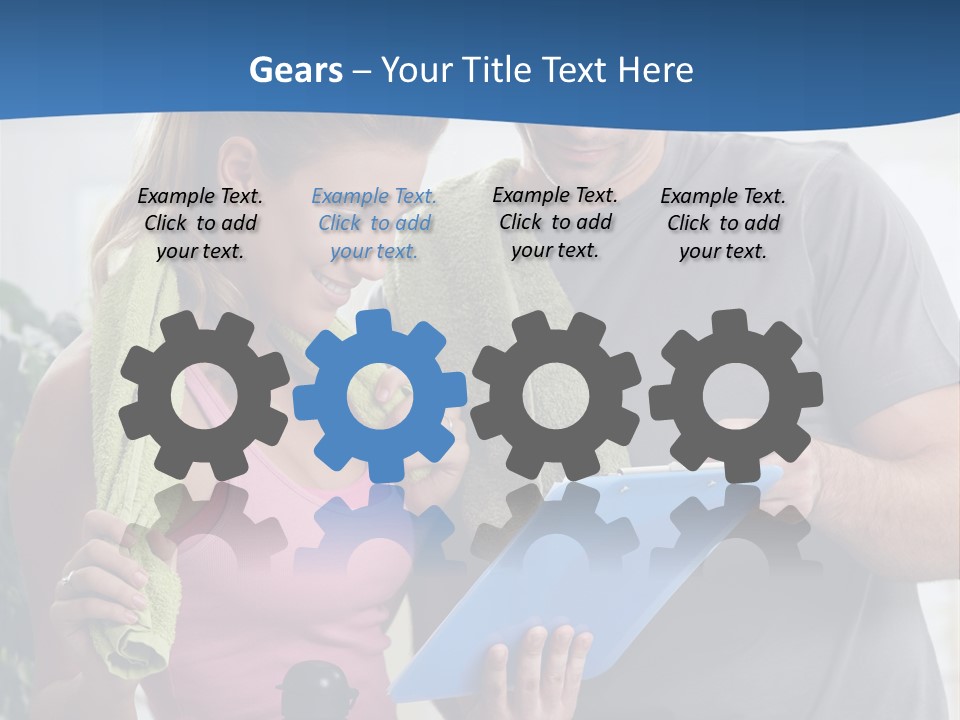 Technology Condition Part PowerPoint Template