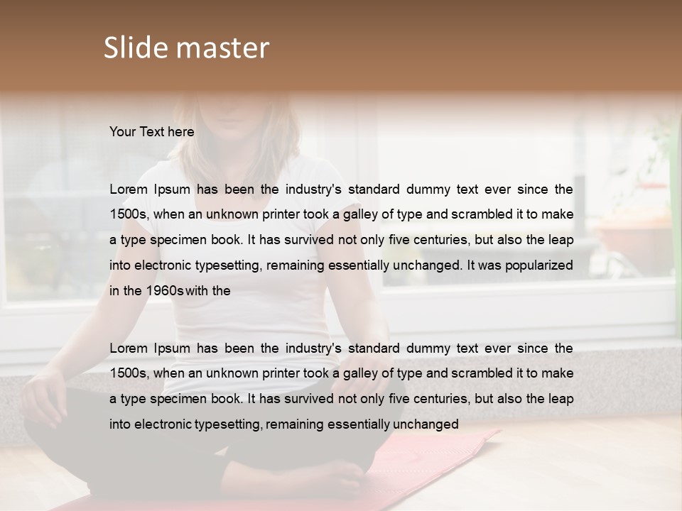 White Power Temperature PowerPoint Template