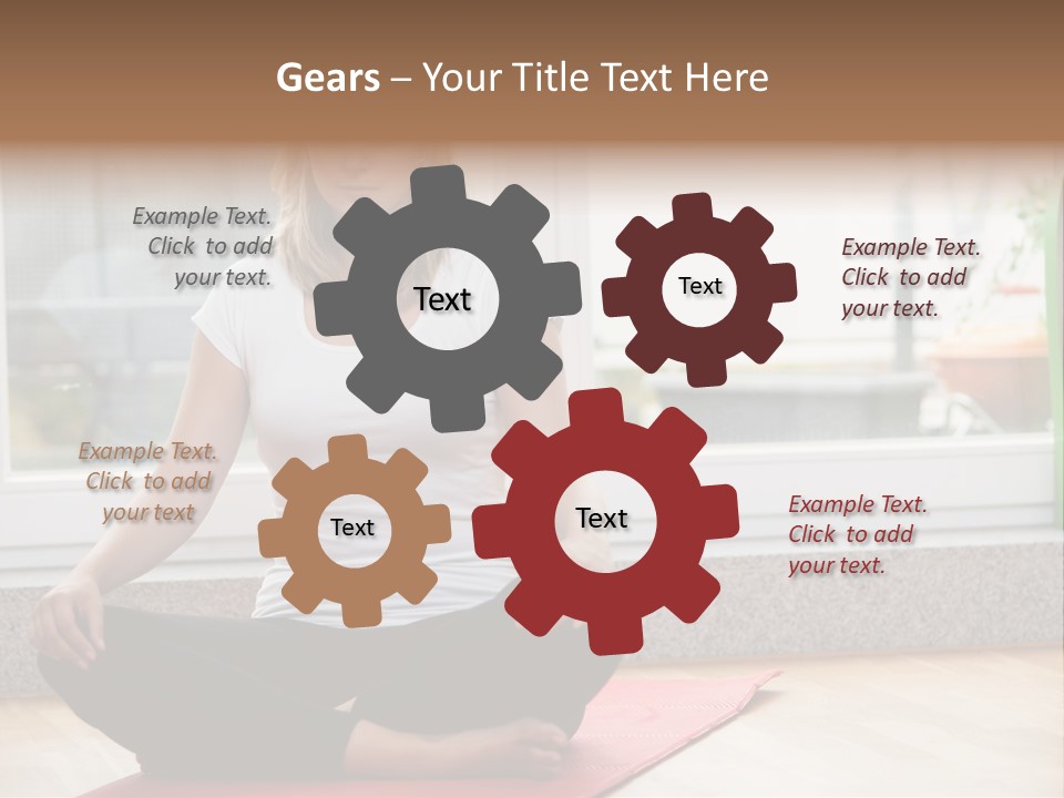 White Power Temperature PowerPoint Template