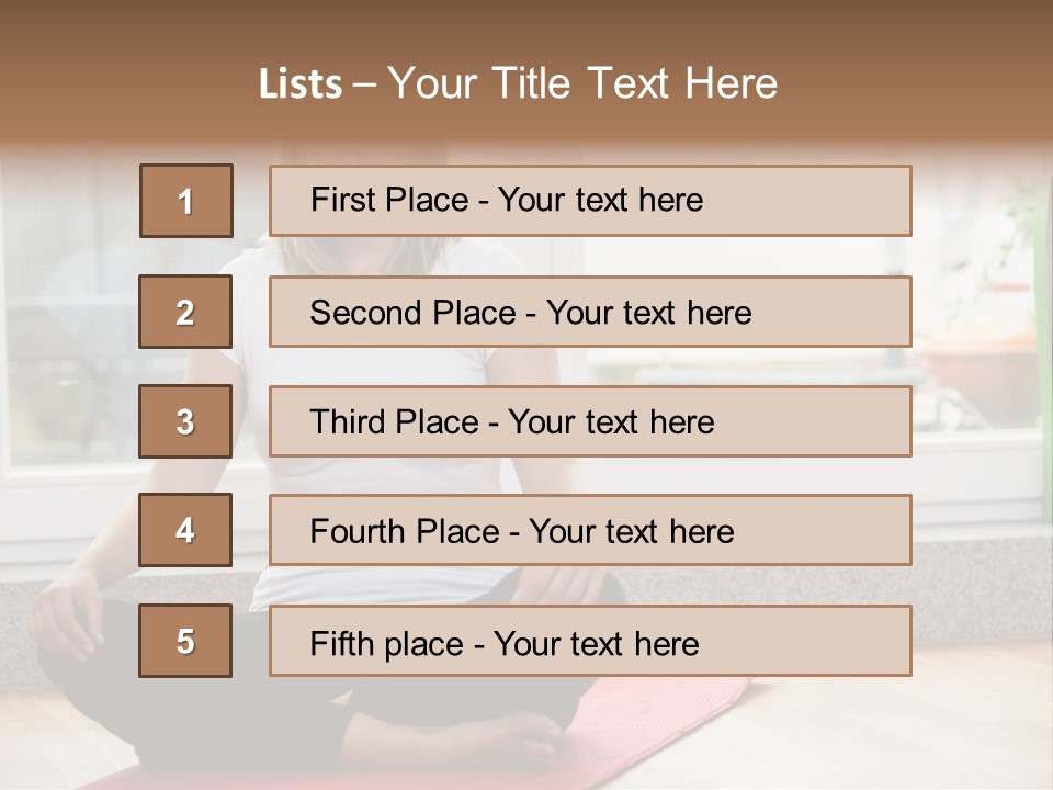 White Power Temperature PowerPoint Template