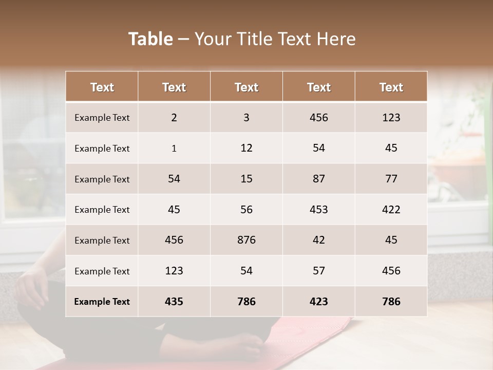 White Power Temperature PowerPoint Template