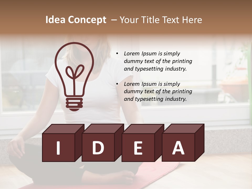 White Power Temperature PowerPoint Template