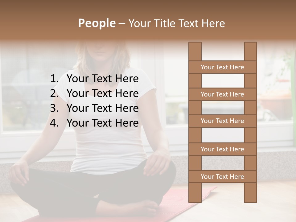 White Power Temperature PowerPoint Template