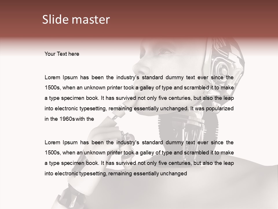 Electric Condition Supply PowerPoint Template