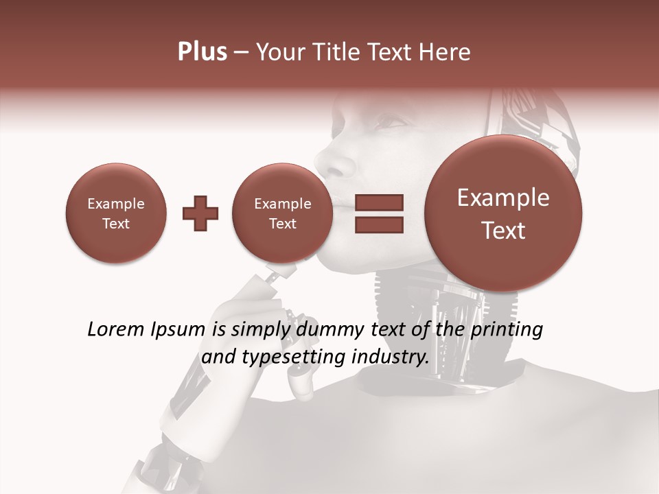 Electric Condition Supply PowerPoint Template