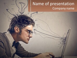 Electric Home Cold PowerPoint Template