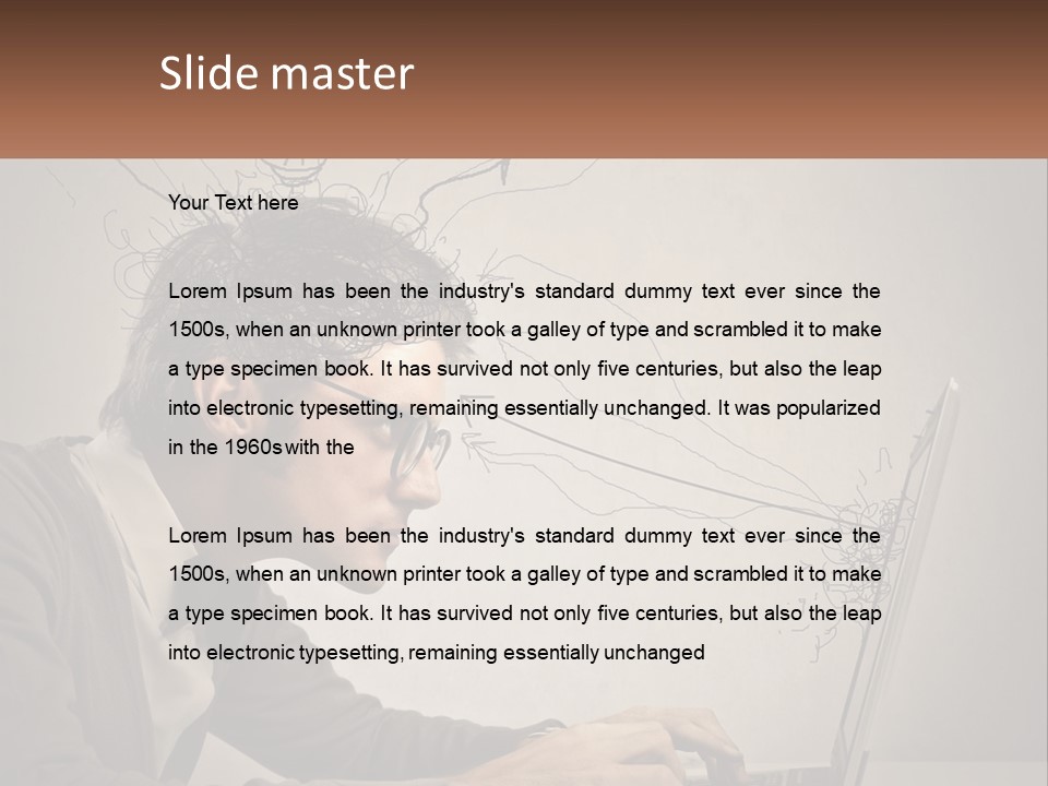 Electric Home Cold PowerPoint Template