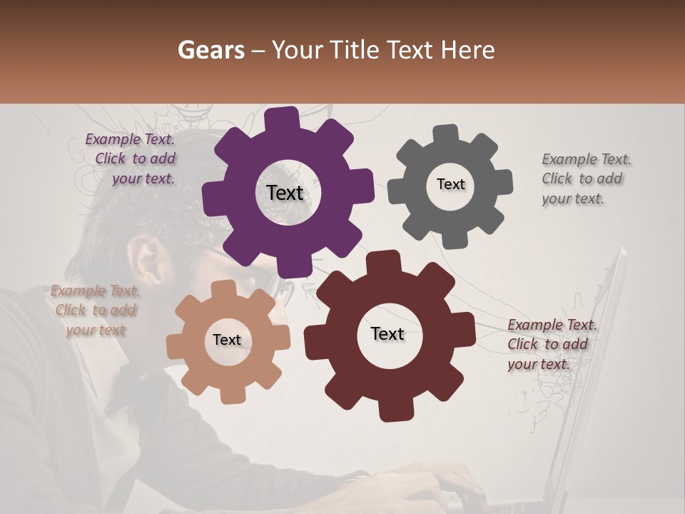 Electric Home Cold PowerPoint Template