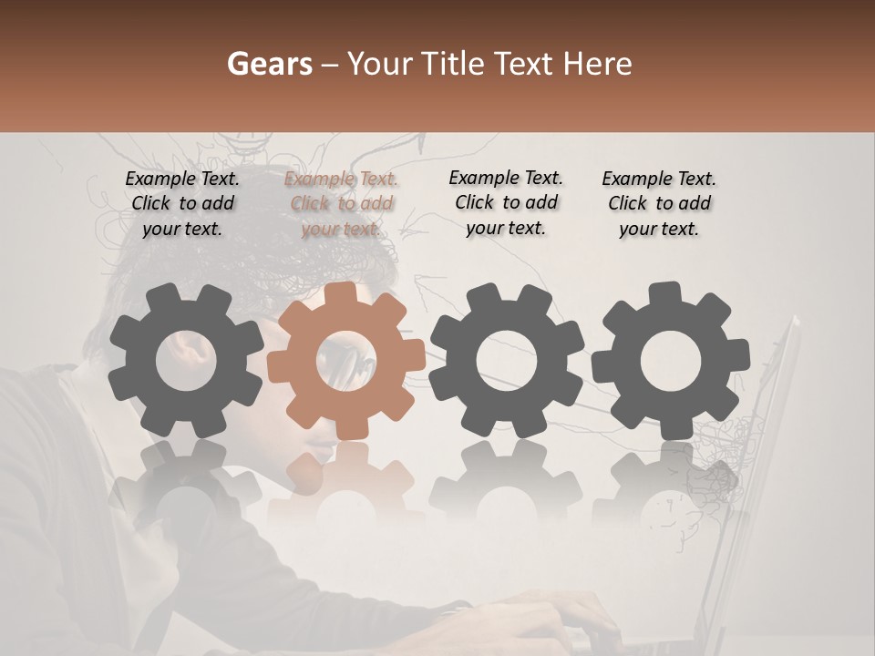 Electric Home Cold PowerPoint Template