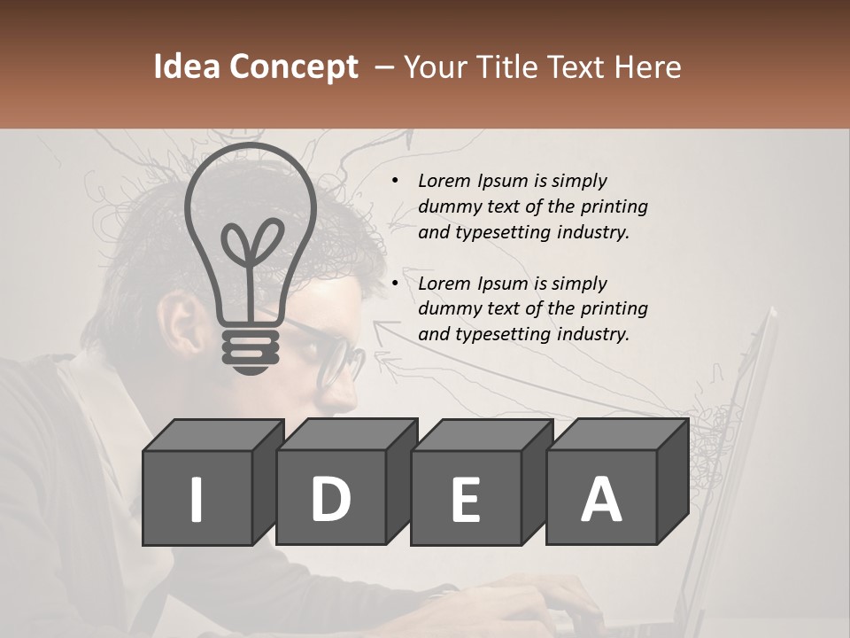 Electric Home Cold PowerPoint Template