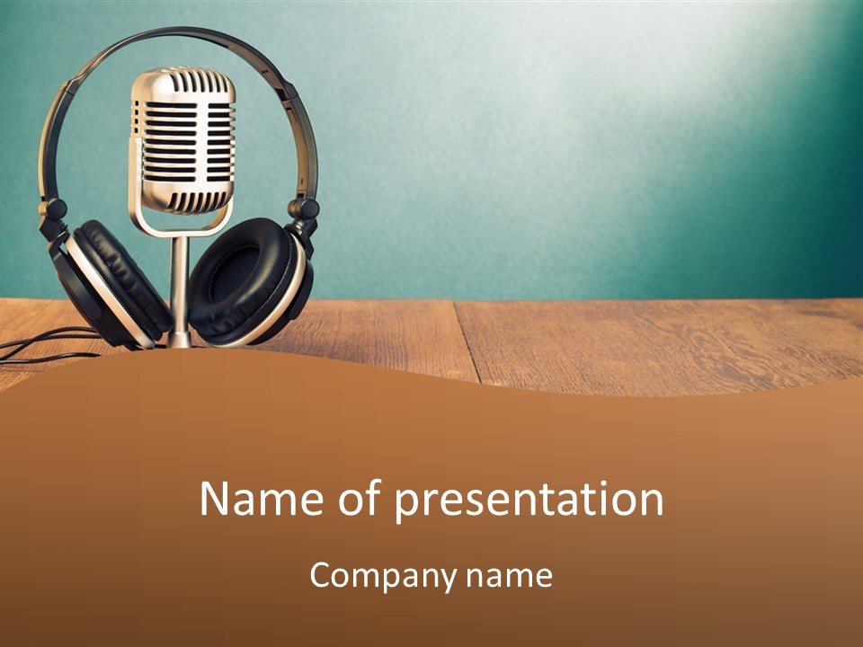 Technology Industry Air PowerPoint Template