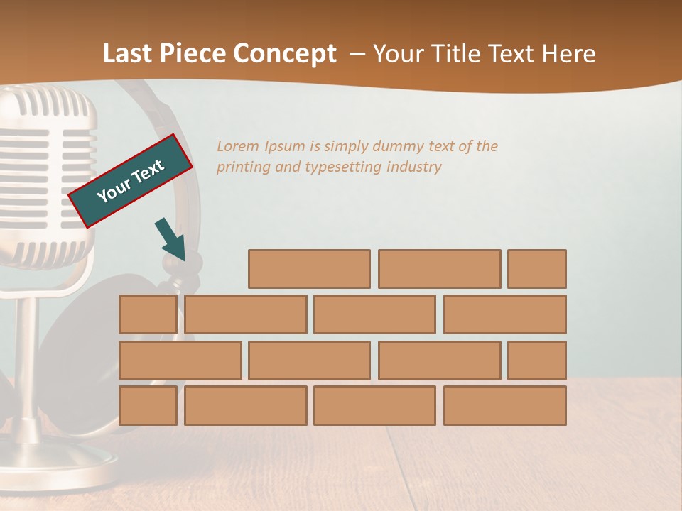 Technology Industry Air PowerPoint Template